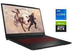 Игровой ноутбук MSI Katana GF76 12UE / 17.3" (1920x1080) IPS / Intel Core i7-12700H (14 (20) ядер по 2.3 - 4.7 GHz) / 16 GB DDR4 / 512 GB SSD NVMe / nVidia GeForce RTX 3060, 6 GB GDDR6, 192-bit / WebCam