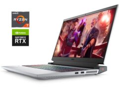 Ігровий ноутбук Dell G15 5515 / 15.6" (1920x1080) IPS / AMD Ryzen 7 5800H (8 (16) ядер по 3.2 - 4.4 GHz) / 8 GB DDR4 / 512 GB SSD NVMe / nVidia GeForce RTX 3050 Ti, 4 GB GDDR6, 128-bit / WebCam