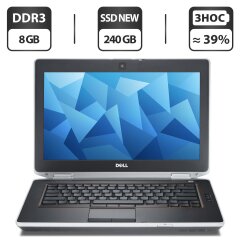 Ноутбук Б-класс Dell Latitude E6420 / 14" (1600x900) TN / Intel Core i5-2520M (2 (4) ядра по 2.5 - 3.2 GHz) / 8 GB DDR3 / 240 GB SSD NEW / Intel HD Graphics 3000 / WebCam / DVD-ROM / HDMI
