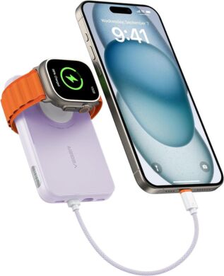 Новый Power Bank VEGER 20W PD Fast Charging / 10000 mAh / 5V/2A
