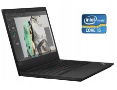 Ультрабук Lenovo ThinkPad E490 / 14" (1920x1080) IPS / Intel Core i5-8265U (4 (8) ядра по 1.6 - 3.9 GHz) / 8 GB DDR4 / 256 GB SSD / Intel UHD Graphics / WebCam / Win 10 Pro