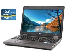 Ноутбук Б-клас HP ProBook 6570b / 15.6" (1366x768) TN / Intel Core i5-3210M (2 (4) ядра по 2.5 - 3.1 GHz) / 8 GB DDR3 / 240 GB SSD / Intel HD Graphics 4000 / WebCam / Win 10 Pro