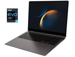 Ультрабук Samsung Galaxy Book 3 NP940XFG / 14" (2880x1800) OLED / Intel Core i7-1360P (12 (16) ядер по 2.2 - 5.0 GHz) / 16 GB DDR5 / 512 GB SSD M.2 / Intel Iris Xe Graphics / WebCam / Win 11 Home