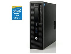 ПК HP ProDesk 600 G1 SFF / Intel Core i7-4770 (4 (8) ядра по 3.4 - 3.9 GHz) / 16 GB DDR3 / 256 GB SSD / Intel HD Graphics 4600