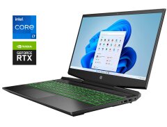 Игровой ноутбук Б-класс HP Pavilion Gaming 15-dk2003nr / 15.6" (1920x1080) IPS / Intel Core i7-11370H (4 (8) ядра по 3.0 - 4.8 GHz) / 8 GB DDR4 / 512 GB SSD / nVidia GeForce RTX 3050, 4 GB GDDR6, 128-bit / WebCam