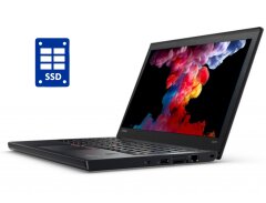 Нетбук Lenovo ThinkPad X270 / 12.5" (1366x768) TN / Intel Core i3-6100U (2 (4) ядра по 2.3 GHz) / 8 GB DDR4 / 256 GB SSD / Intel HD Graphics 520 / WebCam / 2 АКБ