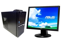 Комплект ПК: Acer Veriton M4620G Tower / Intel Core i3-3240 (2 (4) ядра по 3.4 GHz) / 8 GB DDR3 / 500 GB HDD / Intel HD Graphics 2500 / DVD-RW + Монитор Asus VH232T / 23" (1920x1080) TN / 1x DVI, 1x VGA / 2x 2W / VESA 100x100