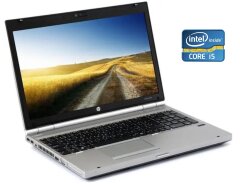 Ноутбук А-класс HP EliteBook 8570p / 15.6" (1600x900) TN / Intel Core i5-3340M (2 (4) ядра по 2.7 - 3.4 GHz) / 4 GB DDR3 / 256 GB SSD / Intel HD Graphics 4000 / WebCam / DVD-RW / Win 10 Pro