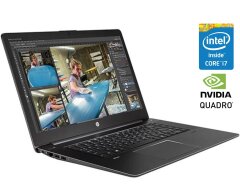 Мобильная рабочая станция HP Zbook 15 G3 / 15.6" (1920x1080) TN / Intel Core i7-6820HQ (4 (8) ядра по 2.7 - 3.6 GHz) / 16 GB DDR4 / 250 GB SSD / nVidia Quadro M2000M, 4 GB GDDR5, 128-bit / WebCam 