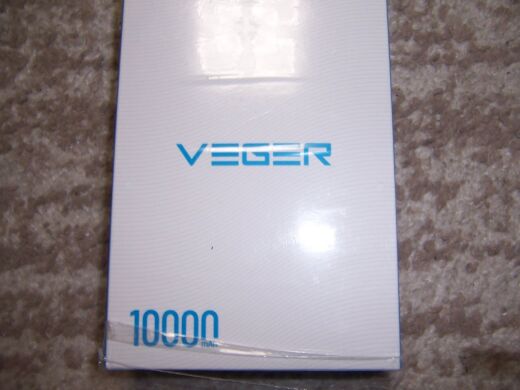 Новый Power Bank VEGER 20W PD Fast Charging / 10000 mAh / 5V/2A