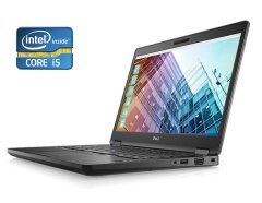 Игровой ультрабук Dell Latitude 5491 / 14" (1920x1080) IPS / Intel Core i5-8400H (4 (8) ядра по 2.5 - 4.2 GHz) / 8 GB DDR4 / 256 GB SSD / nVidia GeForce MX130, 2 GB GDDR5, 64-bit / WebCam / Win 10 Pro