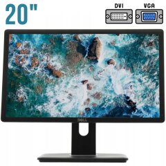 Монитор Б-класс Dell P2012H / 20" (1600x900) TN / DVI, VGA, USB