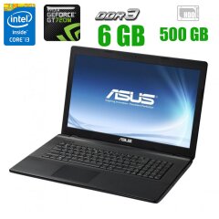 Нетбук ASUS VivoBook X200CA / 11.6" (1366х768) TN LED / Intel Core i3-3217U (2 (4) ядра по 1.8 GHz) / 4 GB DDR3 / 320 GB HDD / Intel HD Graphics 4000 / WebCam 