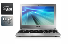 Нетбук Б-класс Chromebook Samsung XE303U2 / 11.6" (1366x768) TN / Samsung Exynos 5250 Dual (2 ядра по 1.7 GHz) / 2 GB DDR3 / 16 GB SSD / ARM Mali-T604 / WebCam / HDMI