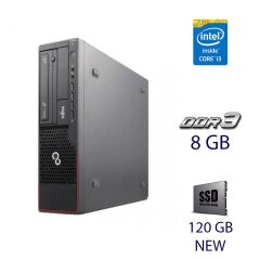 Системный блок Fujitsu Esprimo E710 SFF / Intel Core i3-3220 (2 (4) ядра по 3.3 GHz) / 8 GB DDR3 / 120 GB SSD NEW
