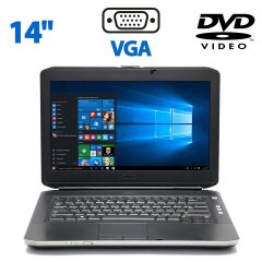 Ноутбук Dell Latitude E5430 / 14" (1366x768) TN / Intel Core i3-2328M (2 (4) ядра по 2.2 GHz) / 4 GB DDR3 / 320 GB HDD / Intel HD Graphics 3000 / DVD-ROM / HDMI