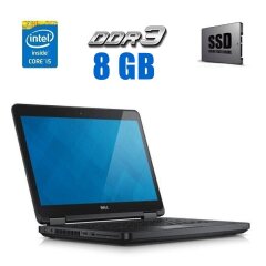 Ноутбук Dell Latitude E5440 / 14" (1366x768) TN / Intel Core i5-4200U (2 (4) ядра по 1.6 - 2.6 GHz) / 8 GB DDR3 / 480 GB SSD / Intel HD Graphics 4400 / WebCam / 3G