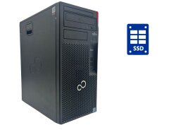 ПК Fujitsu Esprimo P558 E94+ Tower / Intel Pentium Gold G5600 (4 ядер по 3.9 GHz) / 8 GB DDR4 / 120 GB SSD + 500 GB HDD / Intel UHD Graphics 630 + USB-флешка 64 GB
