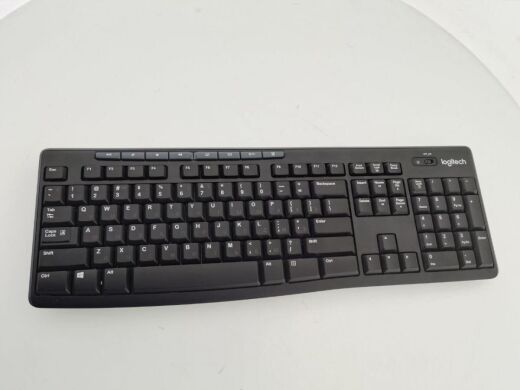 Бездротова клавіатура Logitech K270 Wireless / повнорозмірна / чорна
