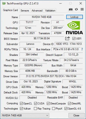 Дискретна відеокарта nVidia Quadro P400, 2 GB GDDR5, 64-bit / 3x miniDP / Tower