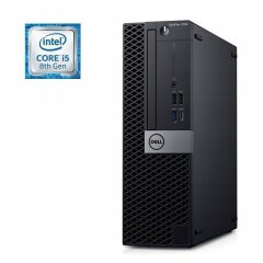 Компьютер Dell OptiPlex 7060 SFF / Intel Core i5-8400 (6 ядер по 2.8 - 4.0 GHz) / 16 GB DDR4 / 960 GB SSD / Intel UHD Graphics 630 / USB 3.1 / DisplayPort