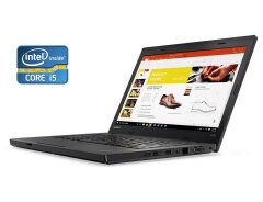 Ноутбук Б-клас Lenovo ThinkPad L470 / 14" (1366x768) TN / Intel Core i5-6200U (2 (4) ядра по 2.3 - 2.8 GHz) / 8 GB DDR4 / 256 GB SSD / Intel HD Graphics 520 / WebCam