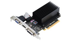 Дискретная видеокарта nVidia GeForce GT 710, 2 GB DDR3, 64-bit / 1x DVI, 1x HMDI, 1x VGA