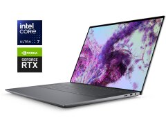 Новый игровой ультрабук Dell XPS 16 9640 / 16.3" (3840x2400) OLED Touch / Intel Core Ultra 7 155H (16 (22) ядер по 1.4 - 4.8 GHz) / 64 GB DDR5 / 4000 GB SSD / nVidia GeForce RTX 4070, 8 GB GDDR6, 128-bit / WebCam / Win 11