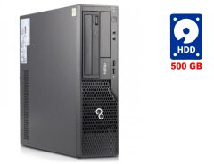 ПК Fujitsu Esprimo E500 E85+ SFF / Intel Core i3-2120 (2 (4) ядра по 3.3 GHz) / 4 GB DDR3 / 500 GB HDD / Intel HD Graphics 2000 / DVD-ROM / Win 7