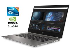Мобильная рабочая станция Б-класс HP ZBook Studio G5 / 15.6" (1920x1080) IPS / Intel Xeon E-2176M (6 (12) ядер по 2.7 - 4.4 GHz) / 32 GB DDR4 / 512 GB SSD NVMe / nVidia Quadro P1000, 4 GB DDR5, 128-bit / WebCam / Win 10 Pro