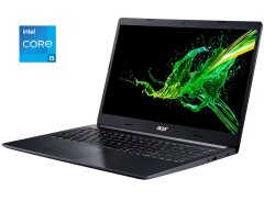 Ноутбук Б-класс Acer Aspire 5 A515-55 / 15.6" (1366x768) TN Touch / Intel Core i5-1035G1 (4 (8) ядра по 1.0 - 3.6 GHz) / 8 GB DDR4 / 256 GB SSD / Intel UHD Graphics / WebCam