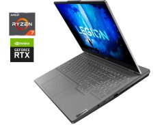 Игровой ноутбук Б-класс Lenovo Legion 5 15ARP8 / 15.6" (2560x1440) IPS / AMD Ryzen 7 7735HS (8 (16) ядер 3.2 - 4.75 GHz) / 32 GB DDR5 / 1000 GB SSD / nVidia GeForce RTX 4060, 8 GB GDDR6, 128-bit / WebCam