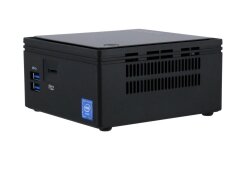 Неттоп Gigabyte Brix (GB-BACE-3160) USFF / Intel Celeron Quad J3160 (4 ядра по 1.6 - 2.2 GHz) / 4 GB DDR3 / 64 GB SSD / Intel HD Graphics 400 