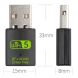 Новый WIFI (2.4/5 GHz) + BLUETOOTH (v.5.0) USB-адаптер (двухдиапазонный; 802.11 b/g/n/ac; до 433 Мбит/с; Windows+Mac OS) купить