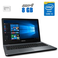 Игровой ноутбук Medion Akoya P6669 / 15.6" (1920x1080) TN / Intel Core i5-6200U (2 (4) ядра по 2.3 - 2.8 GHz) / 8 GB DDR4 / 256 GB SSD / nVidia GeForce 940MX, 2 GB GDDR3, 64-bit / WebCam