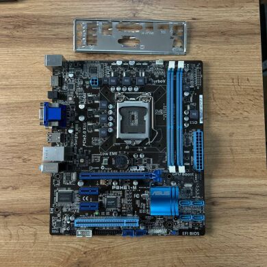 Материнская плата Asus P8H61-M / Socket LGA 1155 / Задняя заглушка