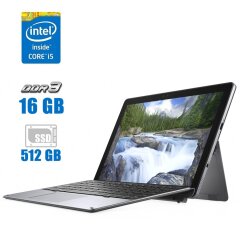Ноутбук-трансформер Dell Latitude 7210 2-in-1 / 12.3" (1920x1080) IPS Touch / Intel Core i5-10310U (4 (8) ядра по 1.7 - 4.4 GHz) / 16 GB DDR3 / 512 GB SSD / Intel UHD Graphics / WebCam / 3G Modem + Стилус