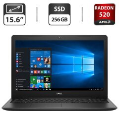 Ноутбук Б-класс Dell Vostro 3583 / 15.6" (1366x768) TN / Intel Core i7-8565U (4 (8) ядра по 1.8 - 4.6 GHz) / 8 GB DDR4 / 256 GB SSD / AMD Radeon 520, 2 GB GDDR5, 64-bit / WebCam / HDMI