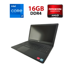 Ноутбук Dell Vostro 3578 / 15.6" (1920x1080) TN / Intel Core i7-8550U (4 (8) ядра по 1.8 - 4.0 GHz) / 16 GB DDR4 / 240 GB SSD / AMD Radeon 520, 2 GB GDDR5, 64-bit / WebCam
