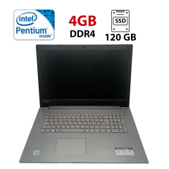 Ноутбук Lenovo IdeaPad 330 / 17.3" (1600x900) TN / Intel Pentium 4415U (2 (4) ядра по 2.3 GHz) / 4 GB DDR4 / 120 GB SSD / Intel HD Graphics 610 / WebCam