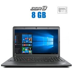 Ноутбук Lenovo ThinkPad E540 / 15.6" (1366x768) TN / Intel Core i3-4100M (2 (4) ядра по 2.5 GHz) / 8 GB DDR3 / 240 GB SSD / Intel HD Graphics 4600 / WebCam / HDMI