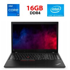 Ноутбук Lenovo ThinkPad T580 / 15.6" (1920x1080) IPS / Intel Core i5-8350U (4 (8) ядра по 1.7 - 3.6 GHz) / 16 GB DDR4 / 256 GB SSD / Intel UHD Graphics 620 / WebCam / HDMI / Два АКБ