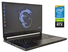 Игровой ноутбук MSI MS-16Q4 / 15.6" (1920x1080) IPS / Intel Core i7-8750H (6 (12) ядер по 2.2 - 4.1 GHz) / 16 GB DDR4 / 512 GB SSD + 512 GB SSD / nVidia GeForce RTX 2070 Max-Q, 8 GB GDDR6, 256-bit / WebCam / Win 10 Pro