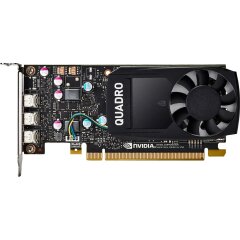 Дискретная видеокарта nVidia Quadro P400, 2 GB GDDR5, 64-bit / 3x Mini DisplayPort / (VCQP400)