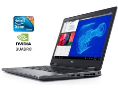 Мобильная рабочая станция Б-класс Dell Precision 7730 / 17.3" (1920x1080) IPS / Intel Xeon E-2176M (6 (12) ядер по 2.7 - 4.4 GHz) / 16 GB DDR4 / 512 GB SSD / nVidia Quadro P3200, 6 GB GDDR5, 192-bit / WebCam