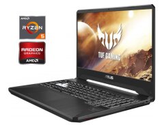 Игровой ноутбук Б-класс Asus TUF Gaming FX505DY / 15.6" (1920x1080) IPS / AMD Ryzen 5 3550H (4 (8) ядра по 2.1 - 3.7 GHz) / 32 GB DDR4 / 256 GB SSD + 1000 GB HDD / AMD Radeon RX 560X, 4 GB GDDR5, 128-bit / WebCam / Win 10 Pro