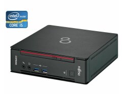 Неттоп Fujitsu Esprimo Q958 Mini USFF / Intel Core i5-8500 (6 ядер по 3.0 - 4.1 GHz) / 8 GB DDR4 / 256 GB SSD / Intel UHD Graphics 630