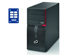 ПК Fujitsu Esprimo P556 Tower / Intel Core i3-6100 (2 (4) ядра по 3.7 GHz) / 8 GB DDR4 / 120 GB SSD / Intel HD Graphics 530 / DVD-ROM / Win 10