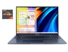 Ультрабук Asus Vivobook 16X M1603QA-DH71-CA / 16" (1920x1200) IPS / AMD Ryzen 7 5800H (8 (16) ядер по 3.2 - 4.4 GHz) / 12 GB DDR4 / 512 GB SSD / AMD Radeon RX Vega 8 Graphics / WebCam / Win 11 Home