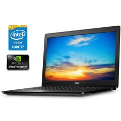 Ноутбук Б-класс Dell Latitude 3500 / 15.6" (1920x1080) TN / Intel Core i7-8565U (4 (8) ядра по 1.8 - 4.6 GHz) / 16 GB DDR4 / 240 GB SSD / nVidia GeForce MX130, 2 GB GDDR5, 64-bit / WebCam / Win 10 Pro